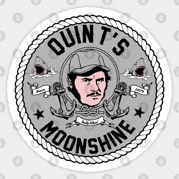 Quint's Moonshine Sticker by carloj1956